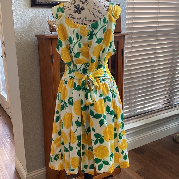 NWT Notations Lemon 🍋 Summer Mini Dress - Picture 3 of 5